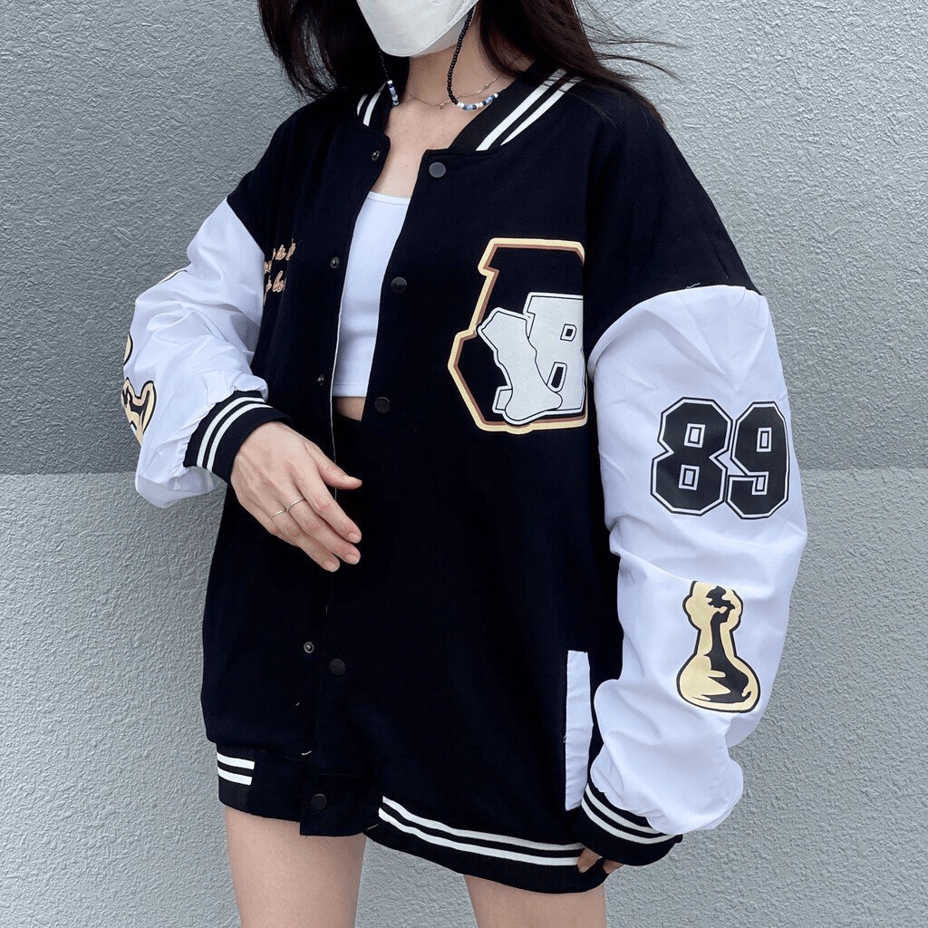 ÁO KHOÁC BOMBER GAMBIT THỜI TRANG HÀN QUỐC - SIÊU XỊN XÒ - HOT HIT CHO CÁC BẠN TRẺ KME FASHION