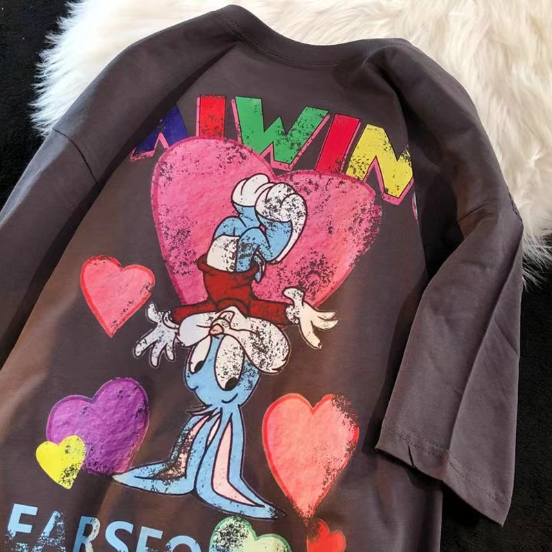 NRVP Áo Thun 100% Cotton Tay NgắN Plus Size Cho Nam Và Nữ