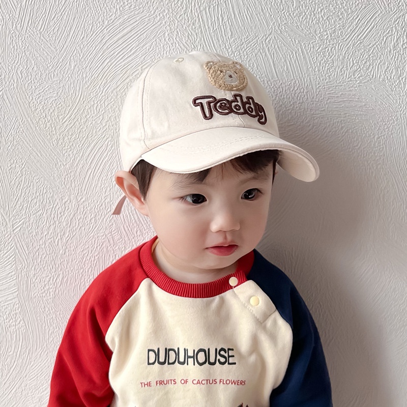 Mũ Lưỡi Trai Chống Nắng Họa Tiết Hoạt Hình Thời Trang Mùa Xuân Cho Bé