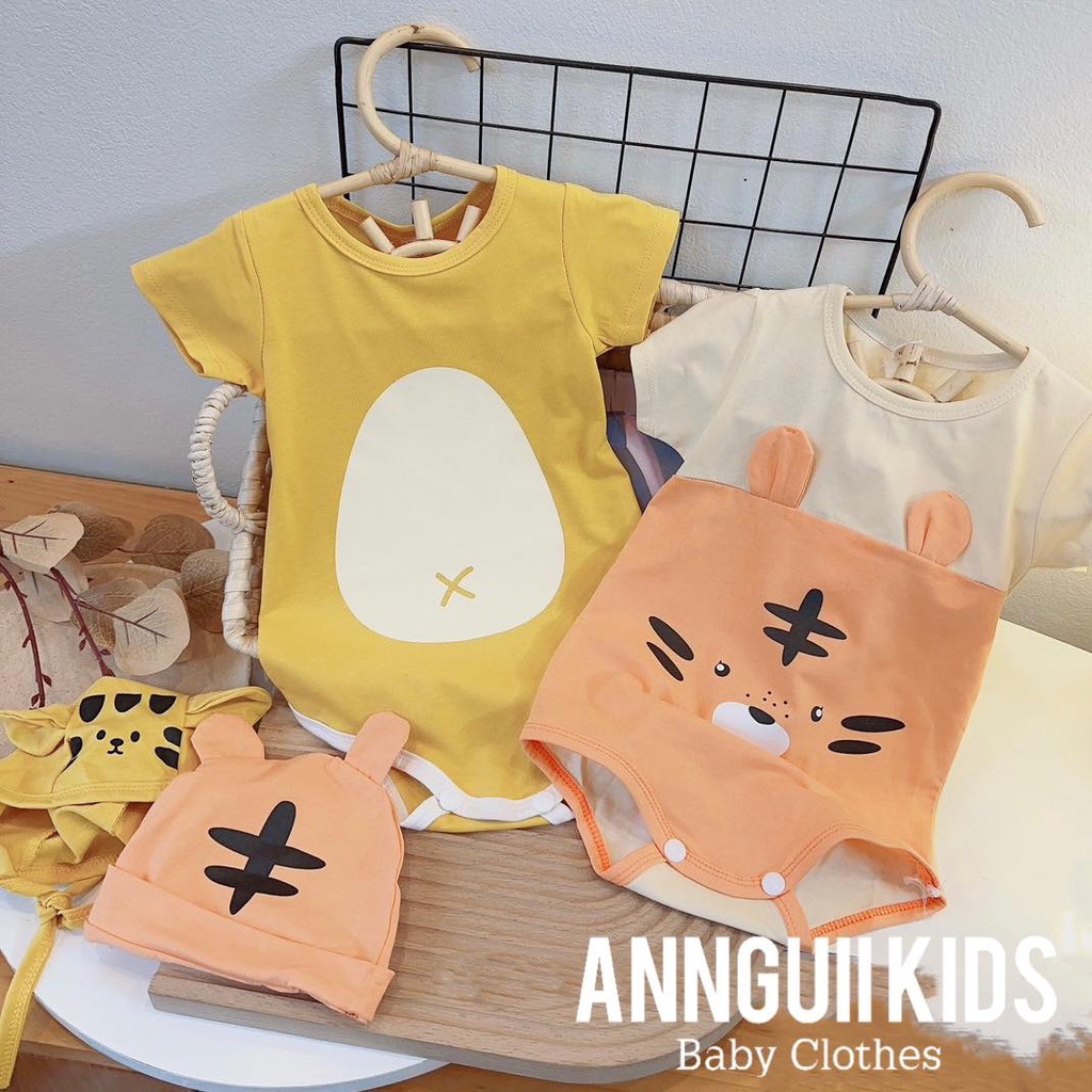 Set thú Mèo,Hổ,Nai 3 mèo xinh yêu cho bé trai và bé gái