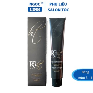 Thuốc nhuộm RG, màu nhuộm RG 100ml chuẩn bền màu chính hãng Bảng màu 3 - 4