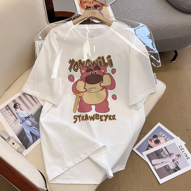 NRVP Áo Thun 100% Cotton Tay NgắN Plus Size Cho Nam Và Nữ