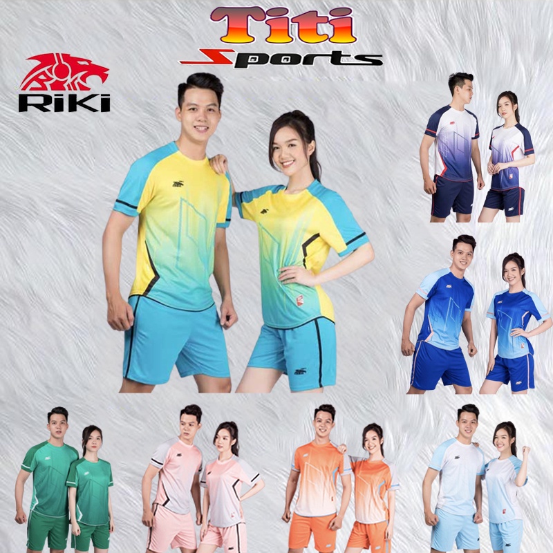 Bộ Quần Áo Bóng Đá Riki Gem Cao Cấp, Bộ Đồ Đá Bóng Chất Vải Co Giản ,Thấm Hút Cao Cấp
