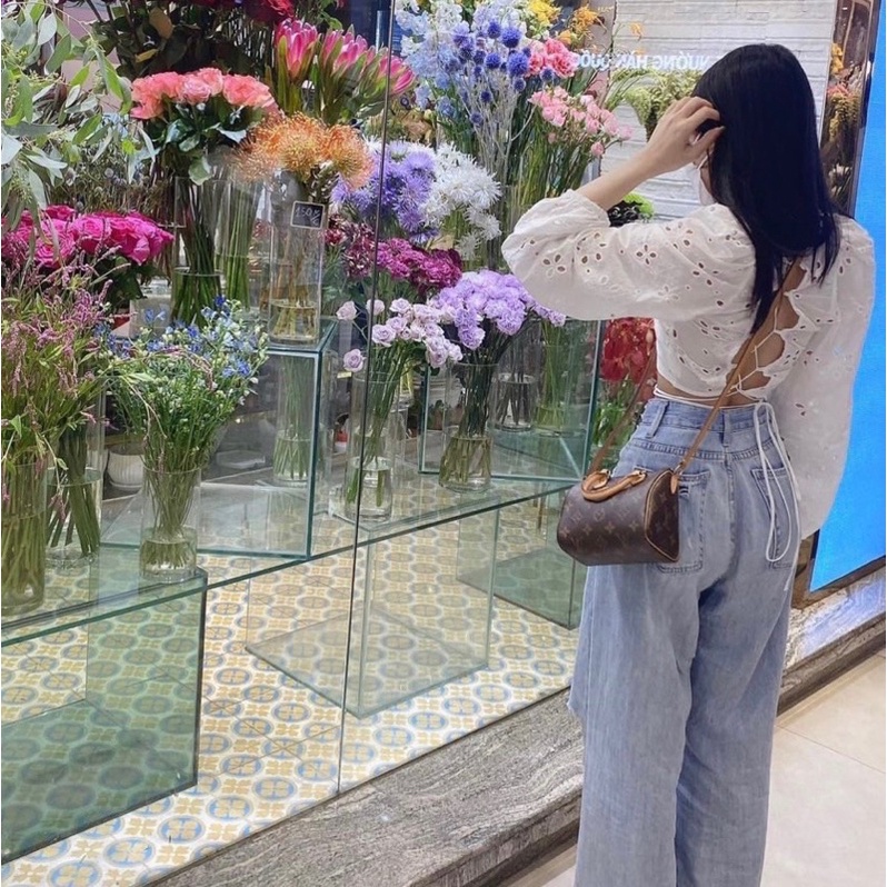 ☁️ ÁO XÔ THÊU ĐAN DÂY LƯNG☁️