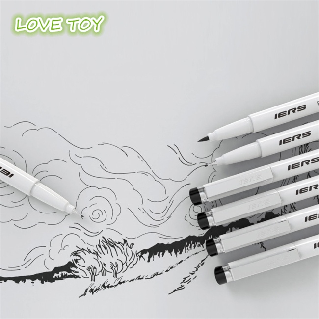 Nkodok Bộ 9 Bút Vẽ Thiết Kế Kiến Trúc Anime Micro-Line Độ Chính Xác Cao Cho Học Sinh