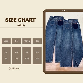 Quần Jean 2 túi trước (6814) (ảnh tự chụp)