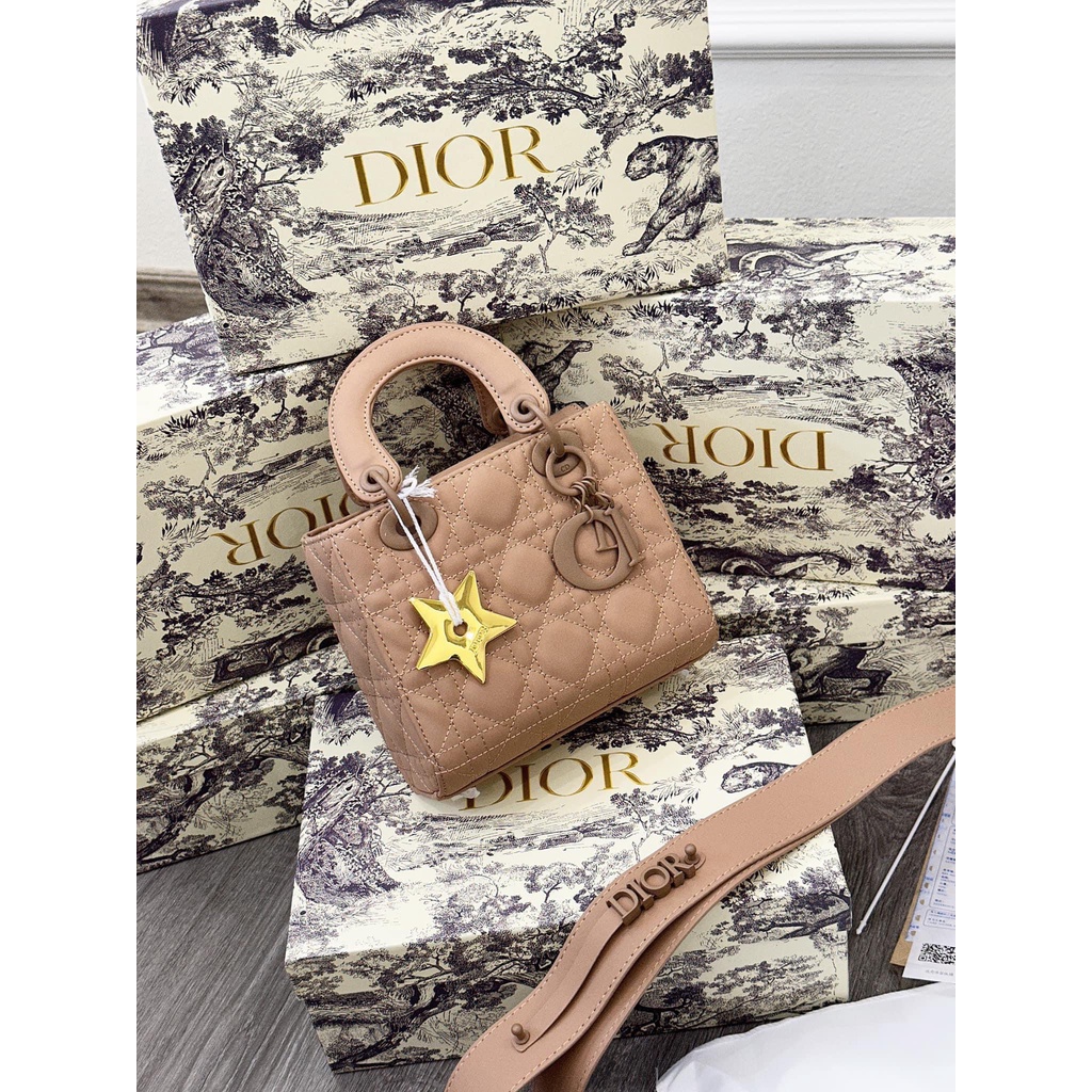 Túi xách nữ DI.OR tang sao vàng dáng mới siêu xinh