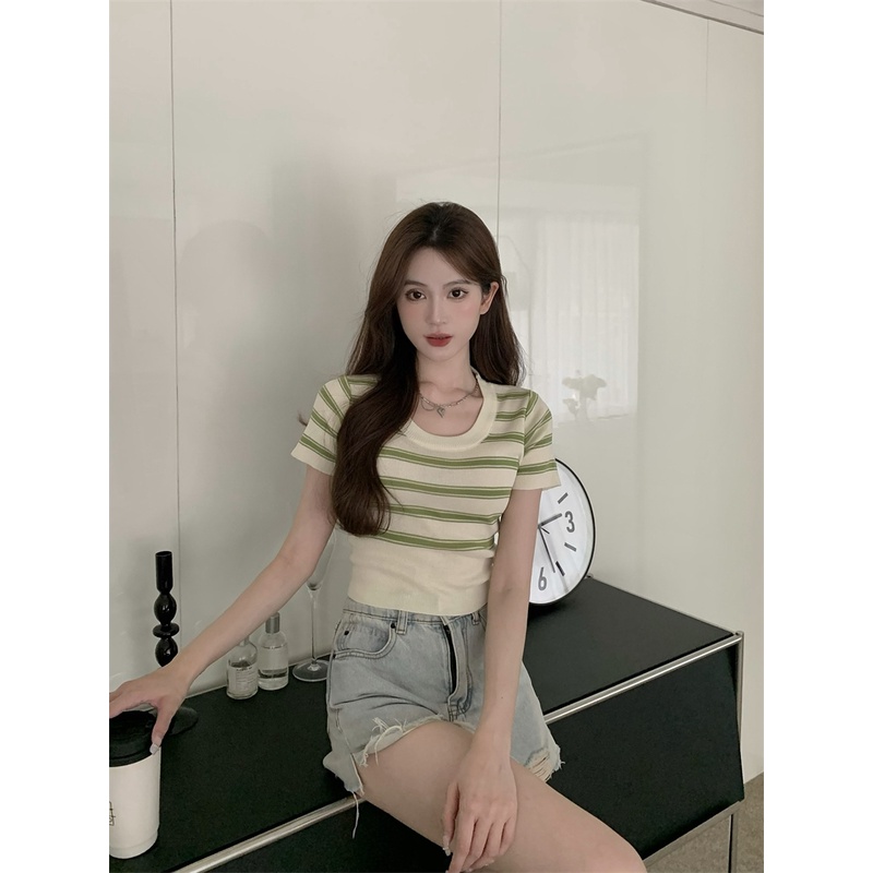 [5 Màu Sắc] Áo sweater Mỏng Cổ Thuyền Cho Nữ