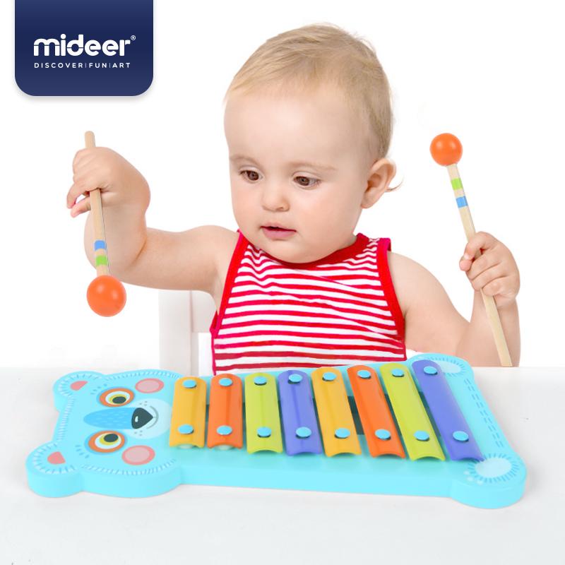 Đàn Xylophone 8 nốt Mideer Xylophone gõ âm thanh chuẩn cho bé