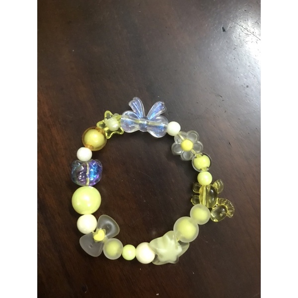Vòng đeo tay chuỗi hạt nhựa siêu xinh, kute , phong cách hàn quốc, vòng tay xì tin handmade vòng hạt cườm
