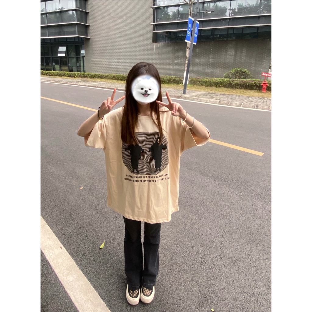 NRVP Áo Thun 100% Cotton Tay NgắN Plus Size 5XL