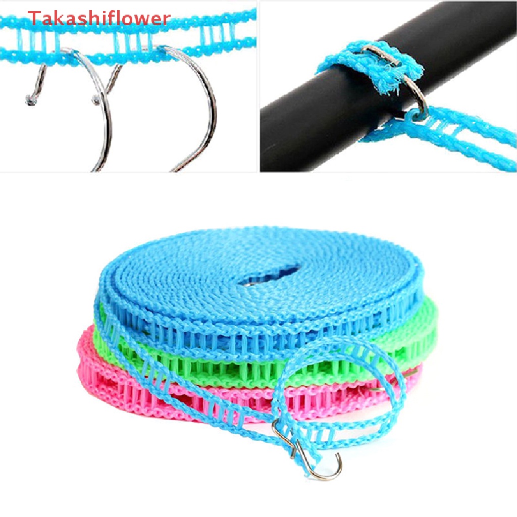 1 Cuộn Dây Phơi Quần Áo Chống Trượt Chống Gió Tiện Dụng