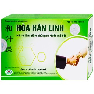 Viên uống hòa hãn linh hộp 30 viên date mới