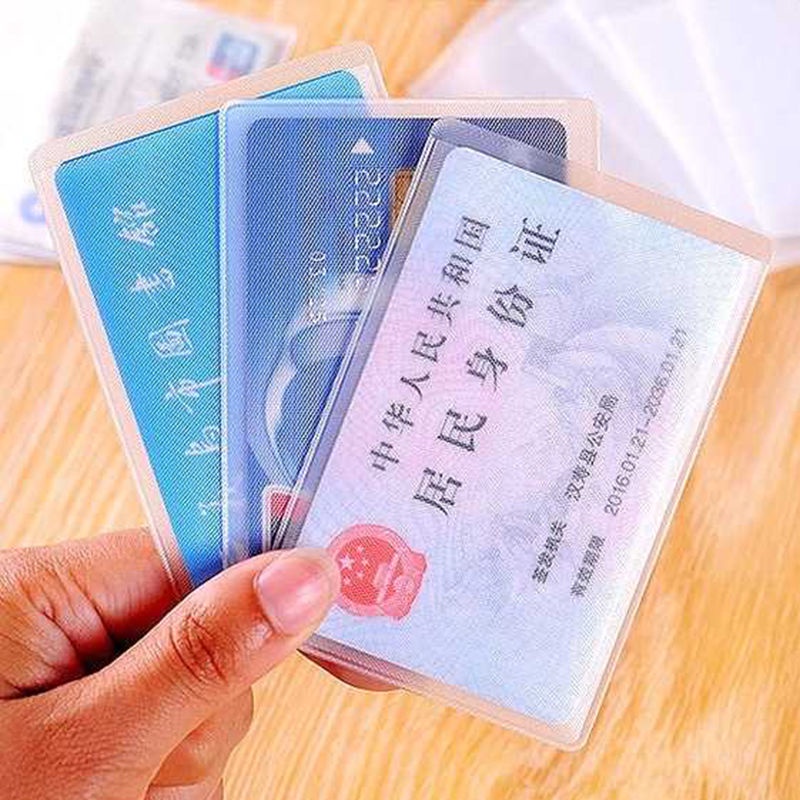 1 Vỏ Nhựa PVC Đựng Thẻ ID / Bằng Lái Xe Chống Từ Tính