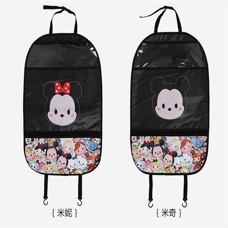 Car Seat Back Anti-Kick Pad Children's Protection Pad Car Cartoon Protective Pad Rear Universal Anti-Kick Grinding Pad Car seat protection pad