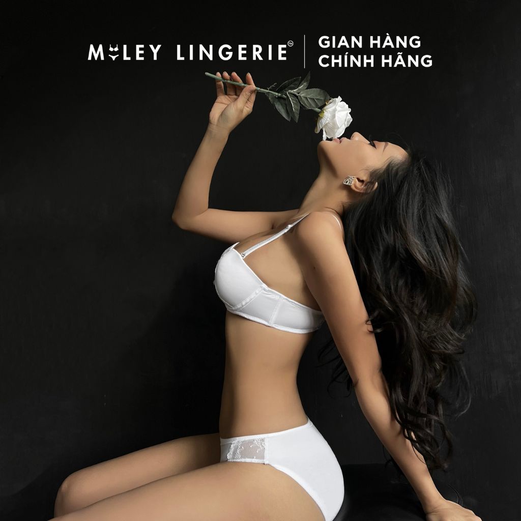 Bộ Đồ Lót Áo Cúp Ngang Tháo Dây Mysterious Miley Lingerie BRM02202_FMM0205