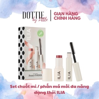Set chuốt mi / phấn má môi đa năng dạng thỏi ILIA