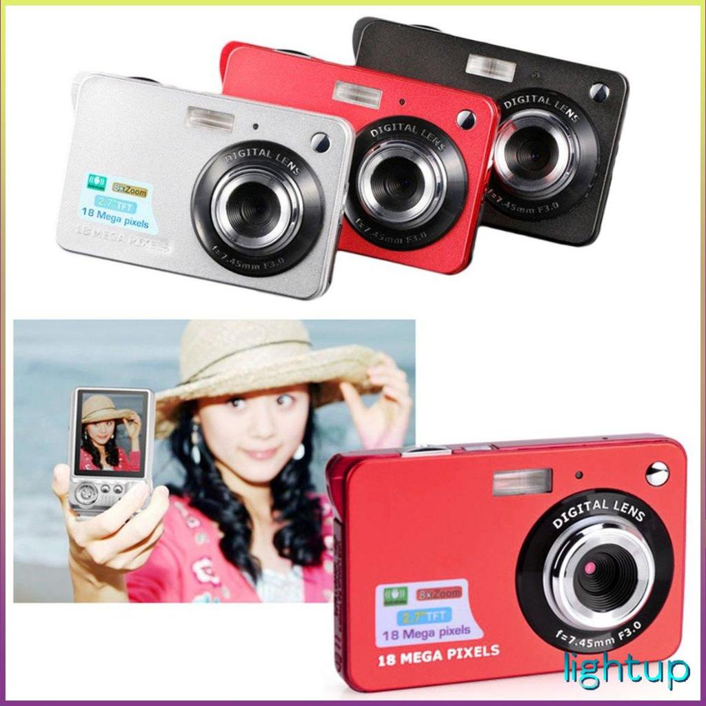 Màn hình LCD Tft 2,7 inch Máy ảnh kỹ thuật số chống rung 18Mp 720P 8X Zoom Hd [P/6] | BigBuy360 - bigbuy360.vn