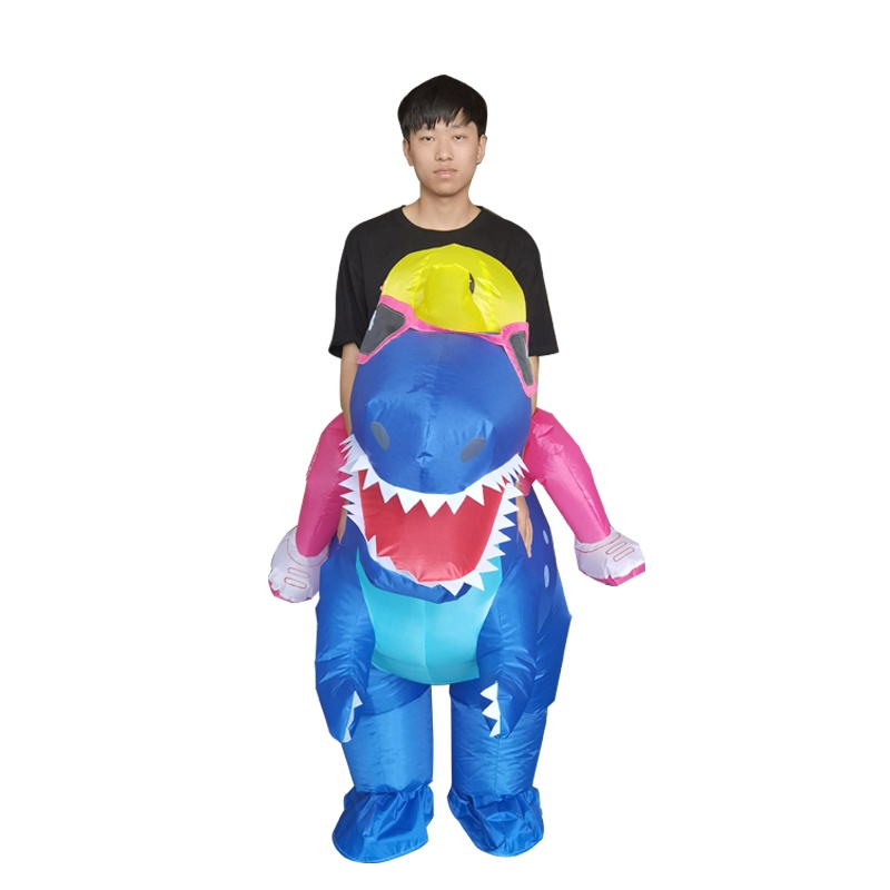 Bộ Đồ Bơm Hơi Hóa Trang Khủng Long Hoạt Hình Vui Nhộn Dành Cho Người Lớn