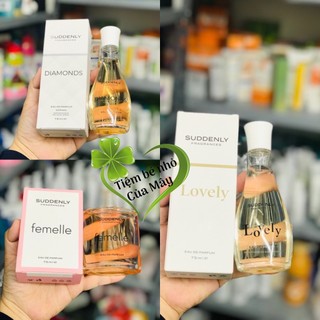 Nước Hoa Nữ Suddenly Fragrances Eau de Parfum 75ml