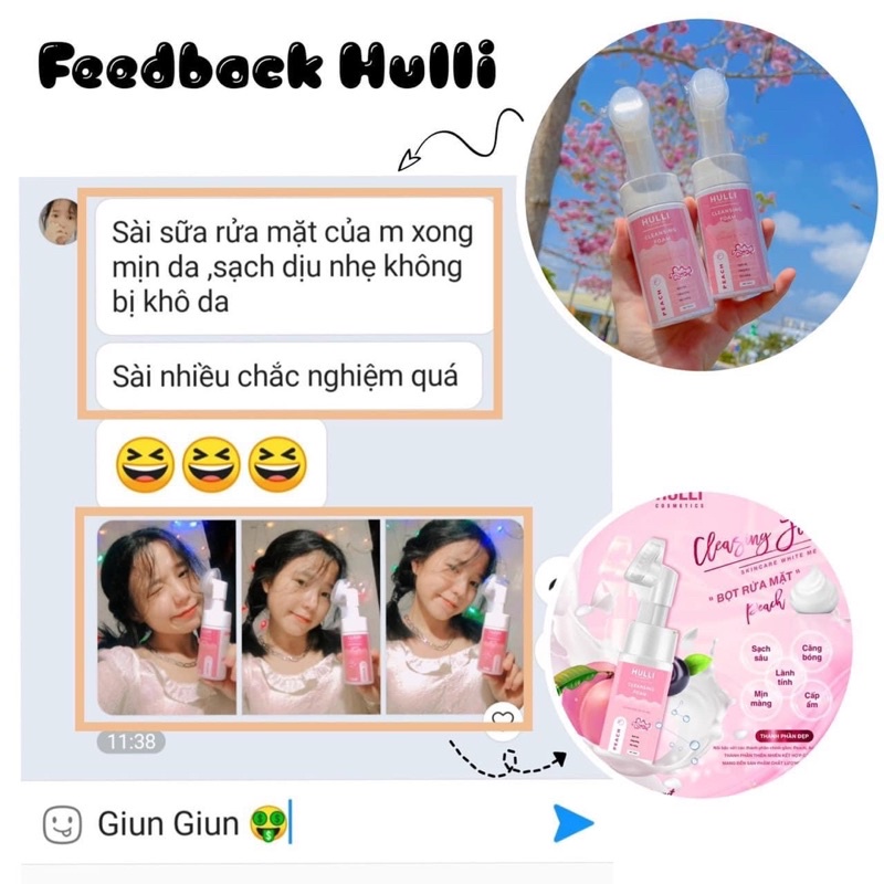 SỮA RỬA MẶT HULLI