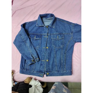 [ORDER] Áo khoác jeans xanh đậm