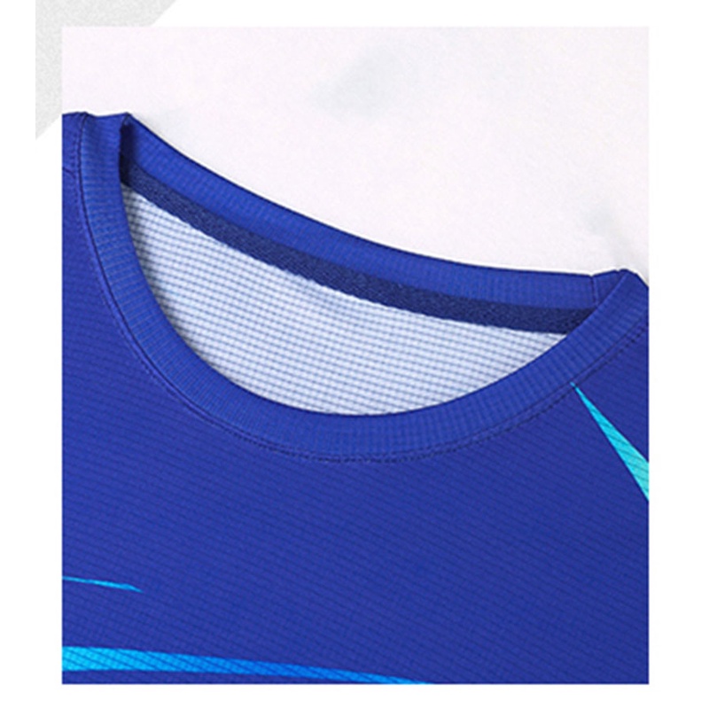 Áo Thun Thể Thao Tay Ngắn Dáng Rộng Chất Liệu Lụa Lạnh Nhanh Khô Dành Cho Cặp Đôi