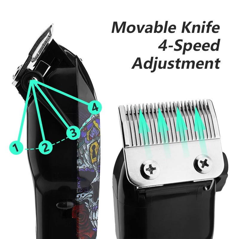 Tông Đơ Cắt Tóc Chuyên Nghiệp KEMEI KM-735