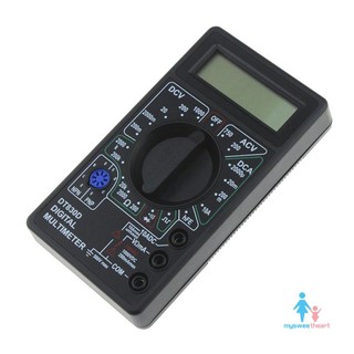 DT-830D Mini Pocket Digital Multimeter 1999 Counts AC/DC Volt Amp Diode hFE Continuity Tester Ammeter Voltmeter Ohmmeter
