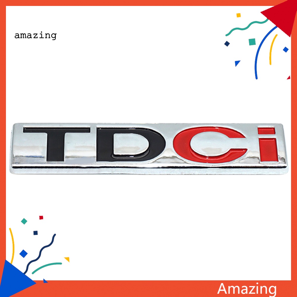 Miếng Dán Trang Trí Thân Xe Hơi In Chữ TDCI Dành Cho Jiang Ling Ford