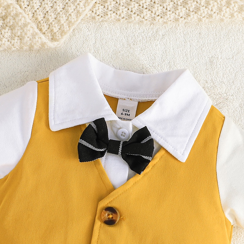 Body bé trai đồ sơ sinh từ 3 đến 24 tháng Polo bodysuit liền thân mùa hè tay ngắn quần áo cho bé trẻ em