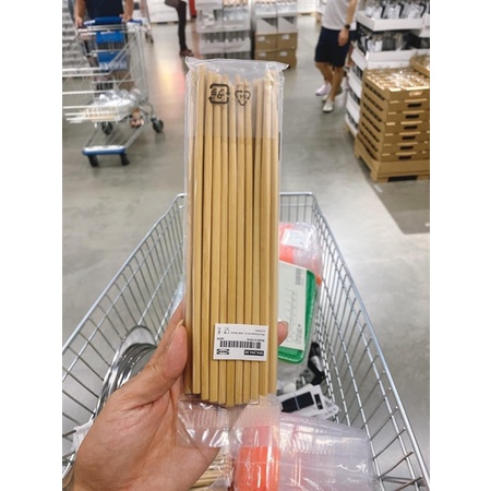 Set 10 đôi đũa tre Ikea Thái