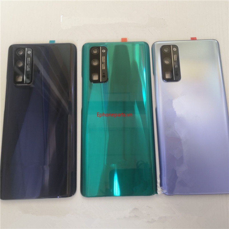 Nắp Đậy Pin Mặt Sau + Logo Dán Kính Camera Cho Huawei Honor 30 Pro Ruiji- Honor30 Pro
