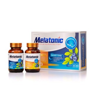 Melatonic - Tuần hoàn não BỔ NÃO + HOẠT HUYẾT + BỀN MẠCH + BỔ MÁU ( 1 lọ ngày + 1 lọ đêm)