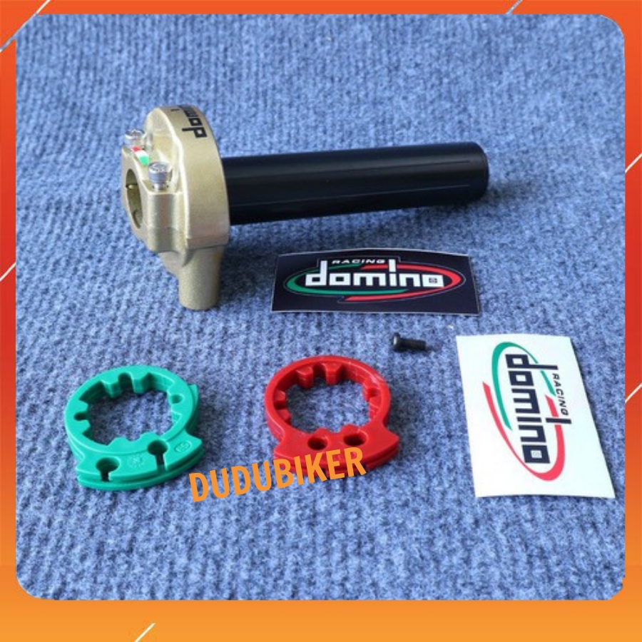 Combo cùm tăng tốc Domino 2 dây kèm bao tay Daytona