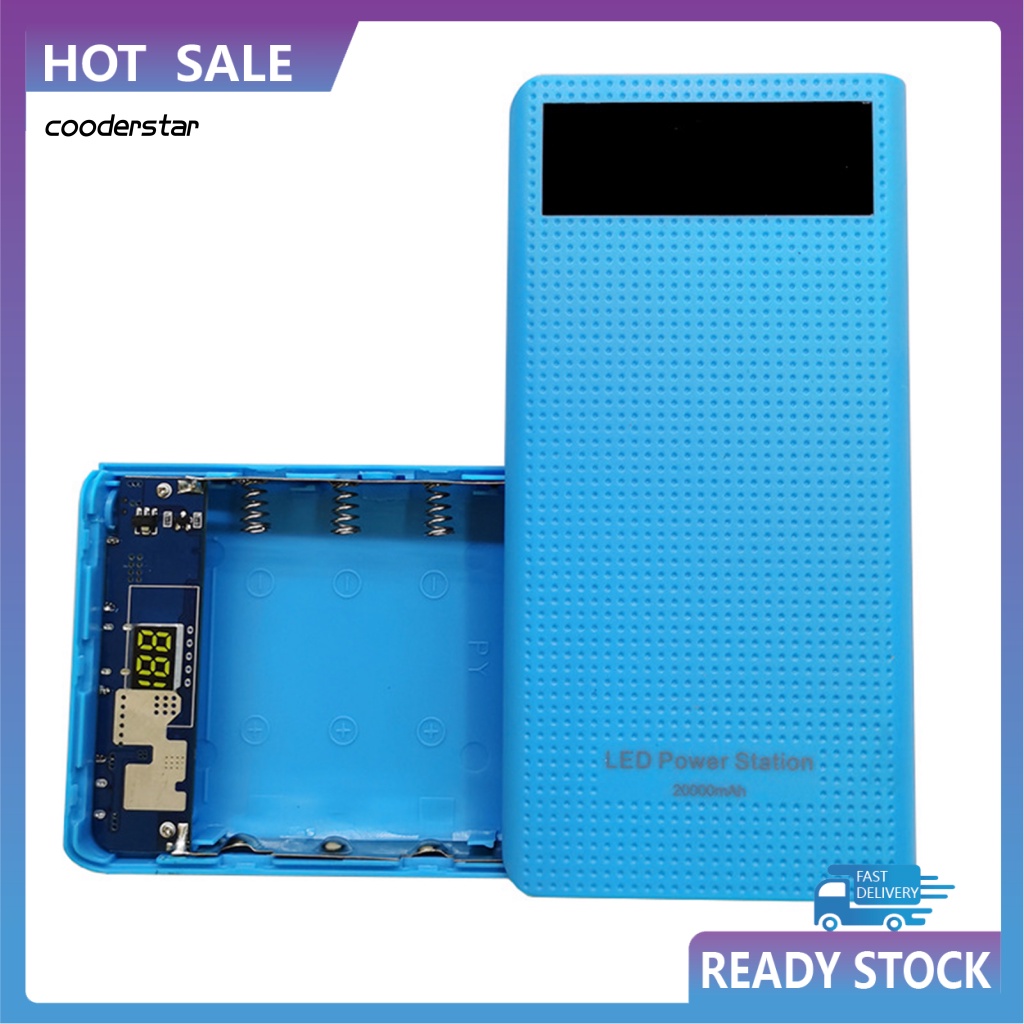 Hộp Sạc Dự Phòng 18650 Pin 18650 Có Thể Tháo Rời Tiện Dụng