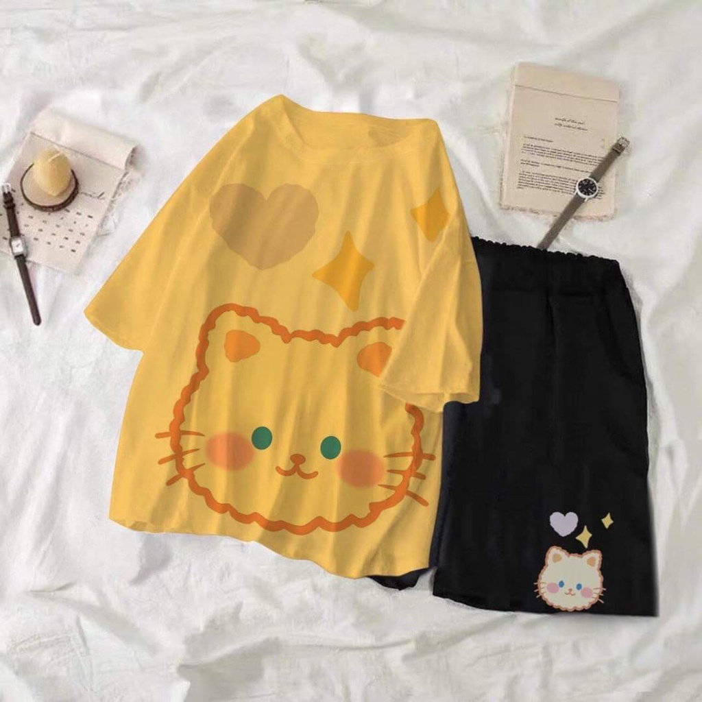 Đồ bộ cho bé gái , SIZE ĐẠI xinh xỉu BỘ CÔ GÁI CẦU VỒNG