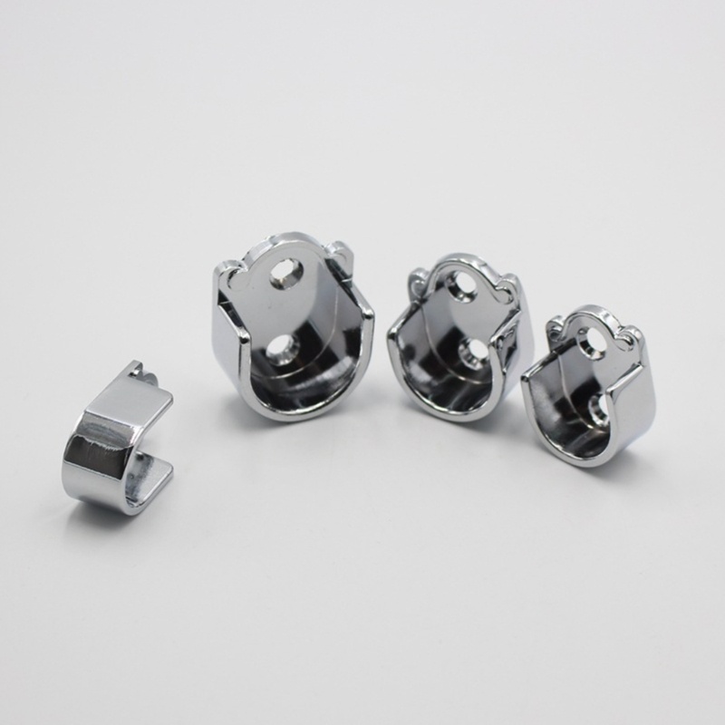 Bộ 4 Thanh Treo Rèm Cửa Tủ Quần Áo Hình Chữ U Bằng Kẽm