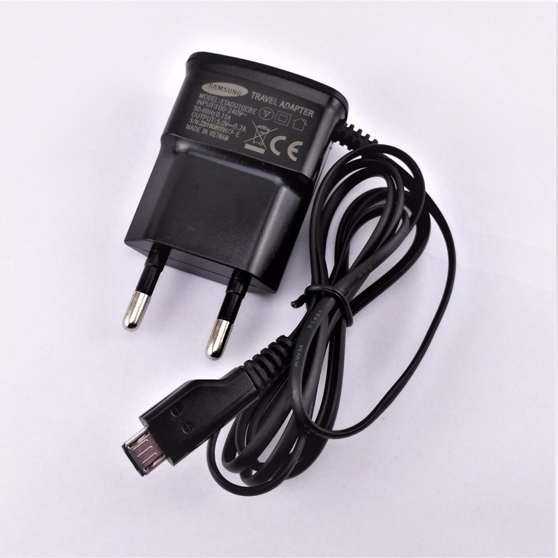 Bộ sạc liền dây chân SAMSUNG NOKIA Micro