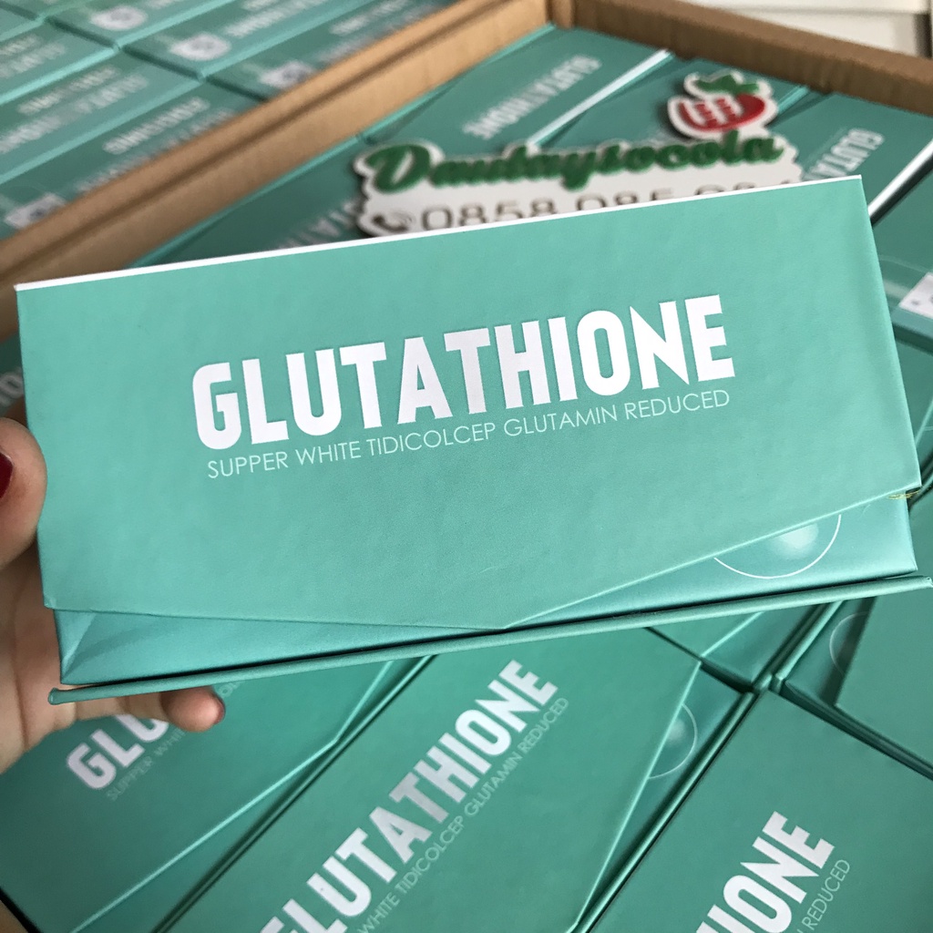 Viên Uống Trắng Da Collagen Glutathione 2000mg, Trắng Da, Giảm khô Hạn