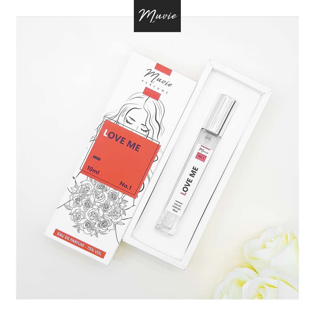 Nước hoa nữ thơm lâu MUVIE Love Me 10ml ngọt ngào, gợi cảm, hiện đại