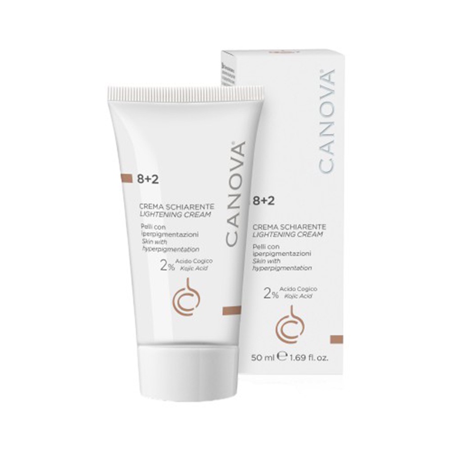 Kem mờ nám, sáng da ngày đêm Canova 8+2 Crema Schiarente Lightening Cream 50ml - Dr.Lâm Vũ Yến