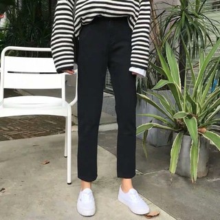 Order quần baggy khaki suông đơn màu basic