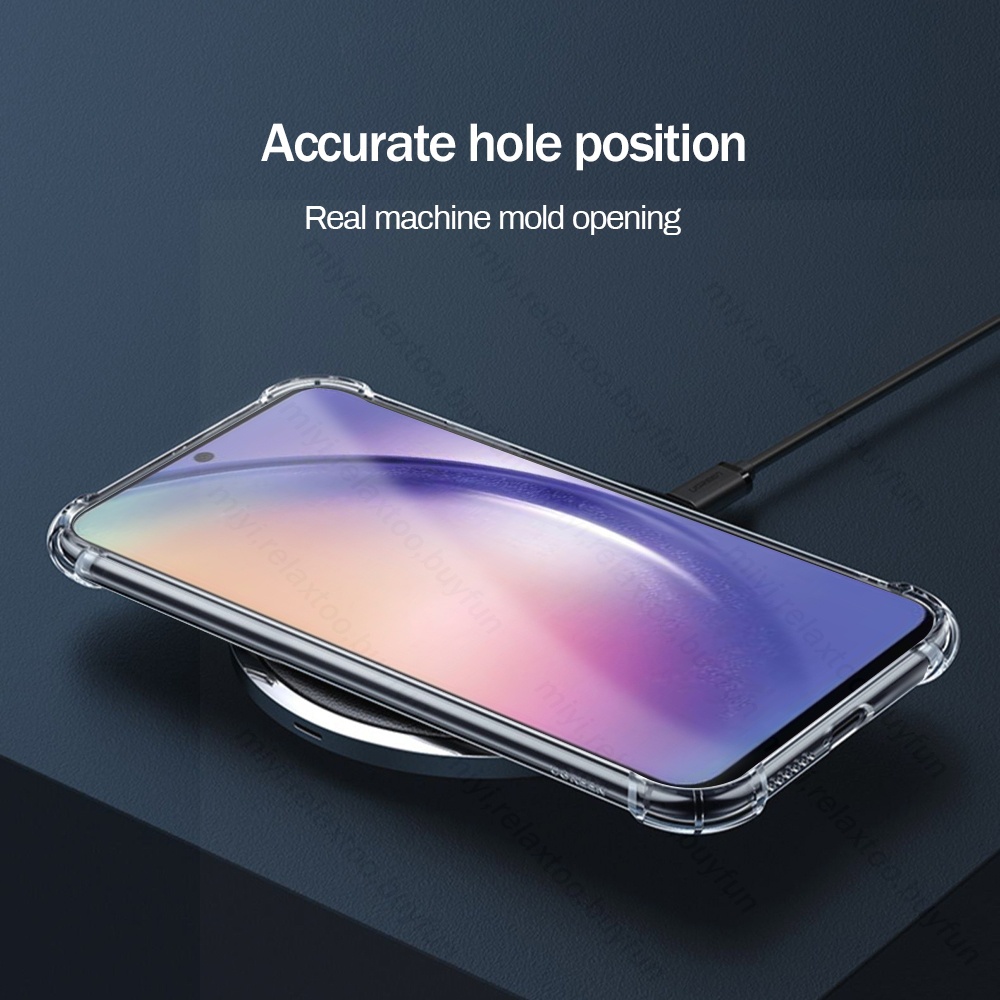 Samung A54 5G Case Transparent Soft Silicone Shockproof Bumper Fundas Para For Samsung Galaxy A54 A 54 5G 54A 2023 SM-A546B 6.4"