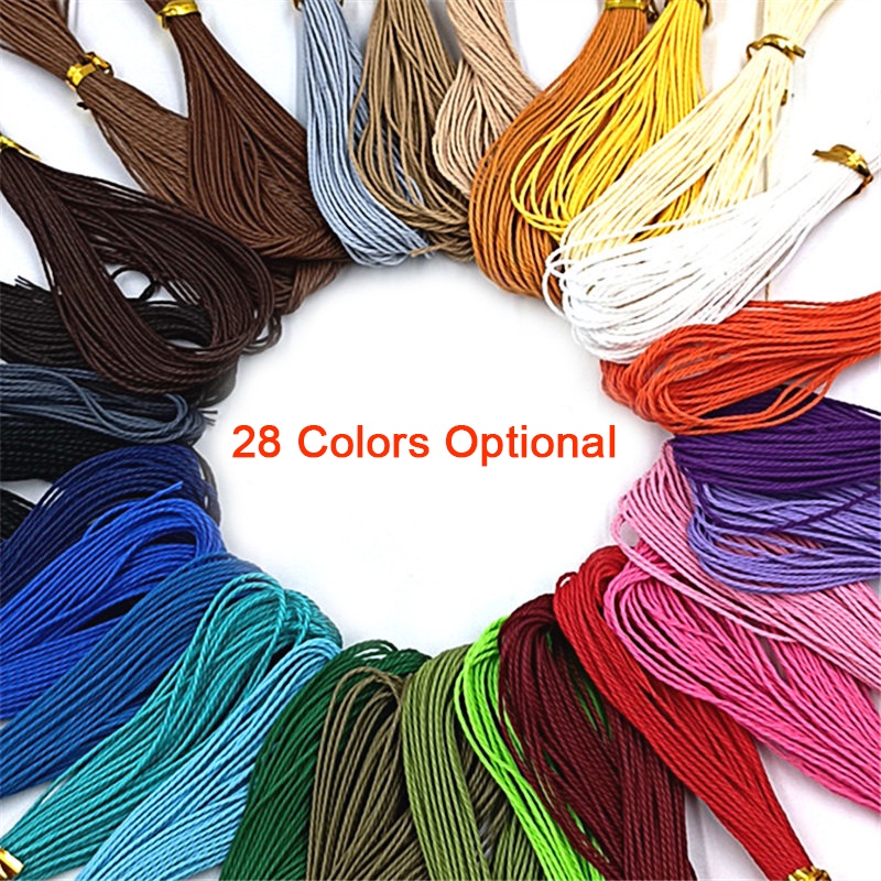 1 Cuộn Chỉ Sáp 1mm * 9.5m Tự Làm Trang Sức Sáng Tạo
