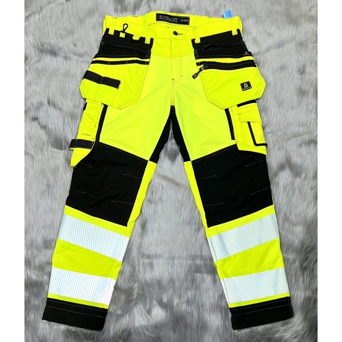 Quần túi hộp cargo workwear Exelar thương hiệu của Sweden,ống suông nhỏ gọn,63%polyester 34%Bomull 3%elastan,có Bigsize