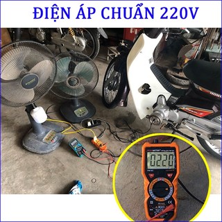 Máy phát điện gia đình gắn vào xe máy đầu khẩu 14t
