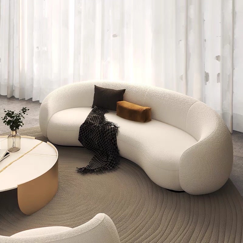 Sofa băng cong đẹp Dáng ghế sofa trẻ trung hiện đại [ Hàng chính Hãng] | BigBuy360 - bigbuy360.vn
