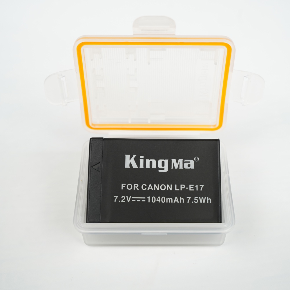 Bộ pin + sạc KingMa LPE17 cho máy ảnh Canon