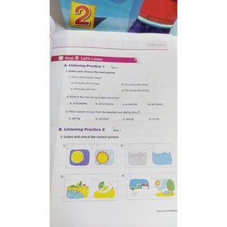 step by step listening level 1.2.3 tùy chọn